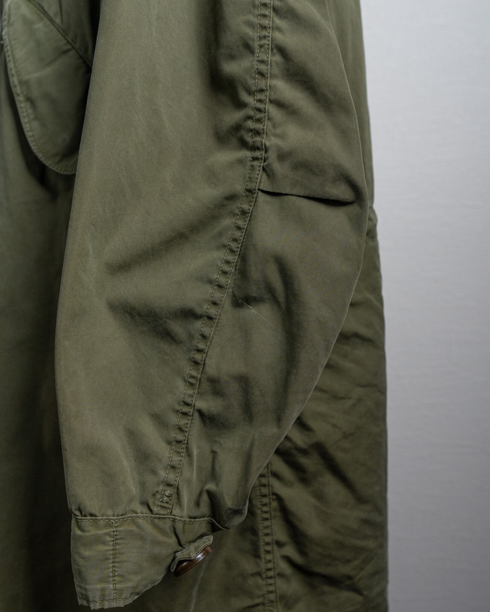 実物usarmy m51フィールドジャケット希少チンストラップ付きアルミジッパー 実物usarmy m51フィールドジャケット希少チンストラップ付き