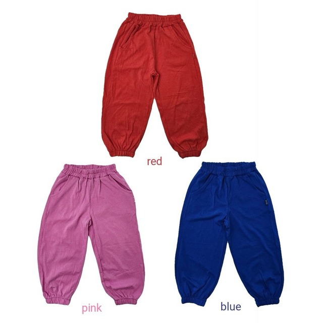 【取寄】bymimi｜soft jogger pants｜やわらかジョガーパンツ｜S-JM｜kids&jr｜26 summer