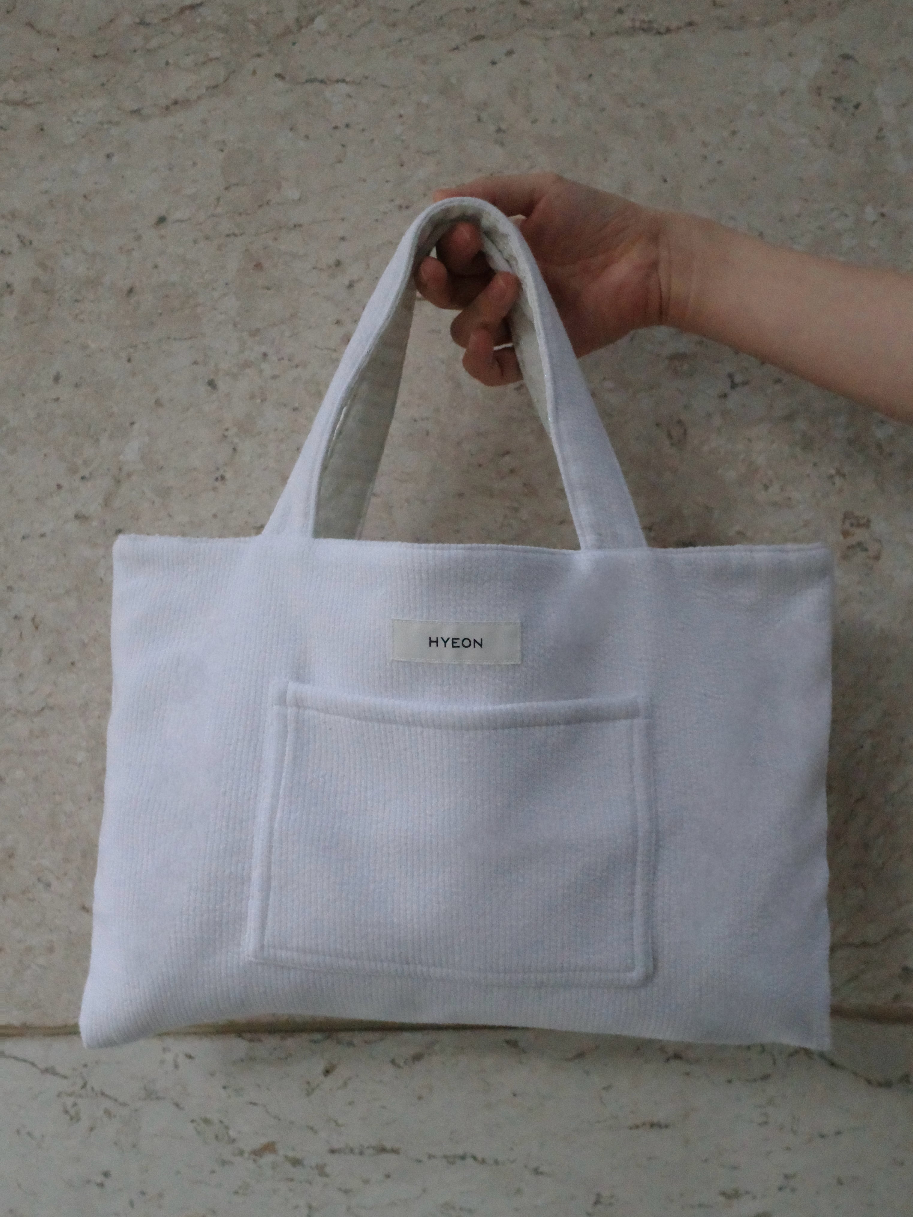 HYEON ヘヨン flower jacquard bag morning flower jacquard bag 