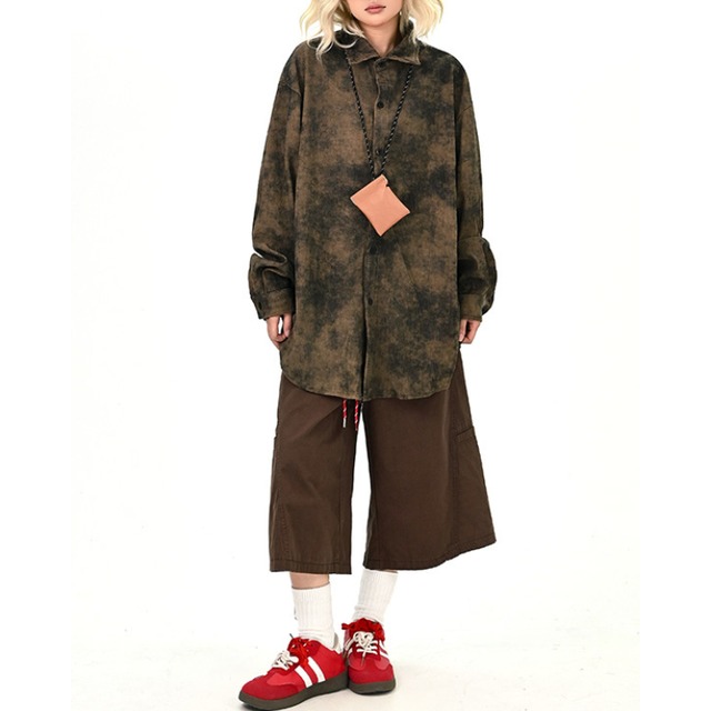 tie-dye design shirt　タイダイデザインシャツ　J1399