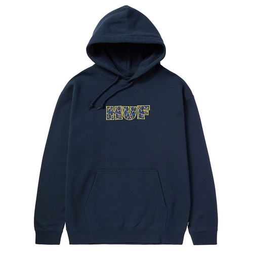 ハフ スウェットパーカー HUF CHEATA P/O HOODIE NAVY [並行輸入]