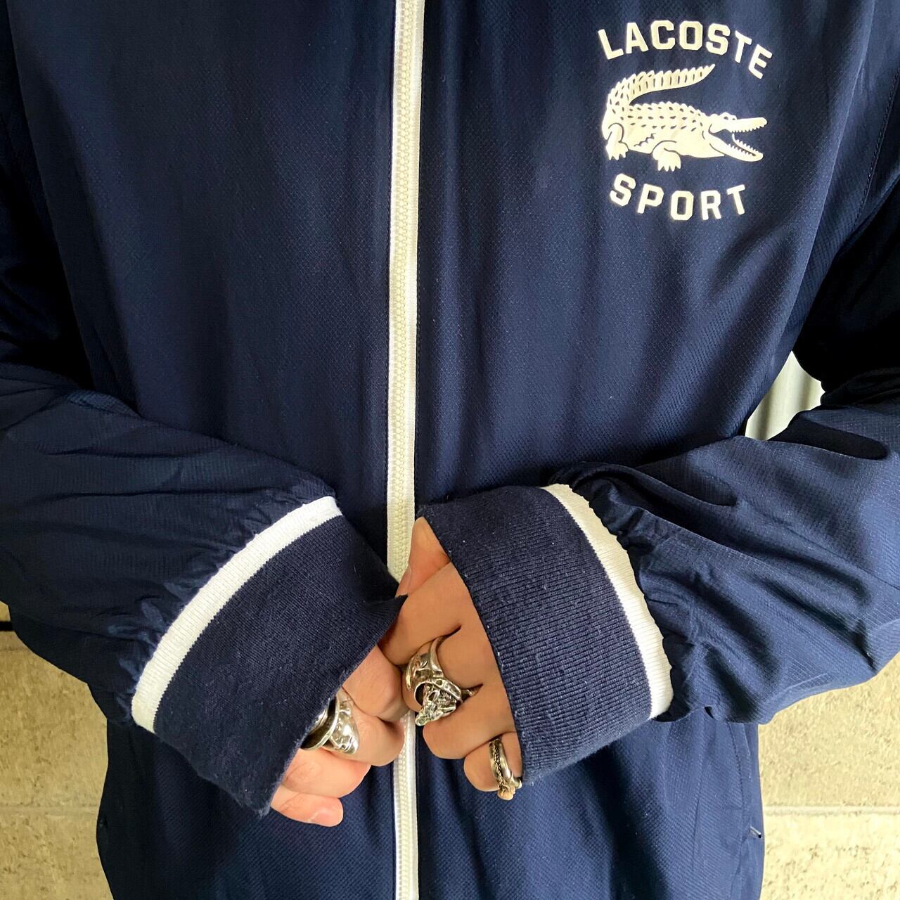 LACOSTE SPORT ラコステ フレンチラコステ ウィンドブレーカー メンズL