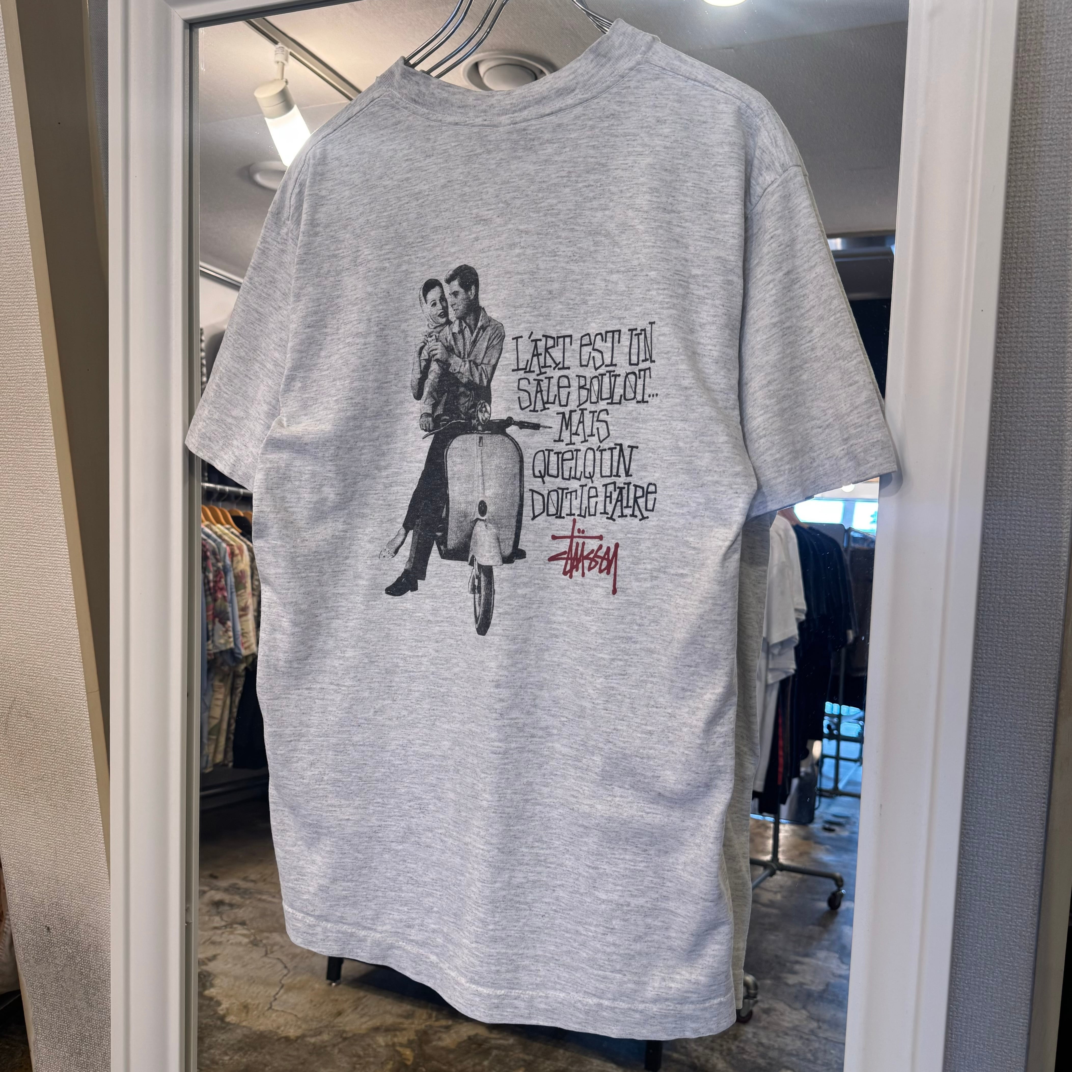 ローマの休日】80's~ Old Stussy T-shirt 