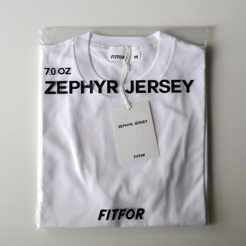 FITFOR “ BASIC HALF SLEEVE TEE  #J201 ( Off White )”