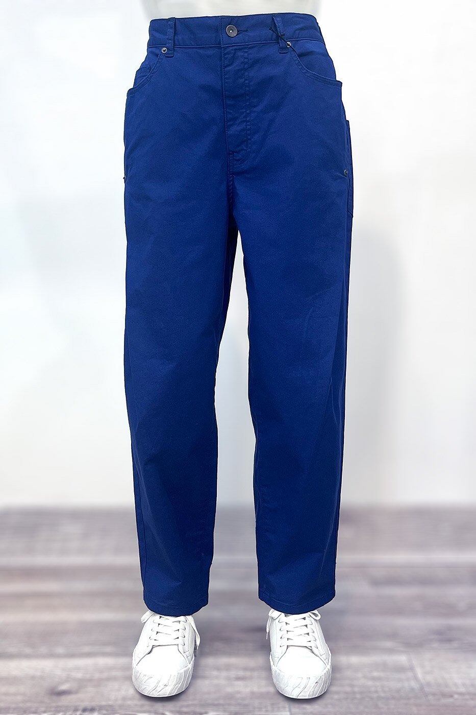 INDIMARK インディマーク ジーンズ コクーンパンツ ロイヤルブルー