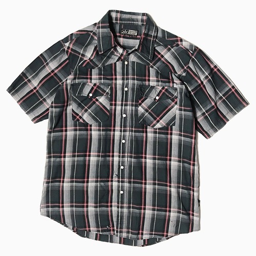 Vintage 90's【CANYON GUIDE】Short Sleeve Western Shirt