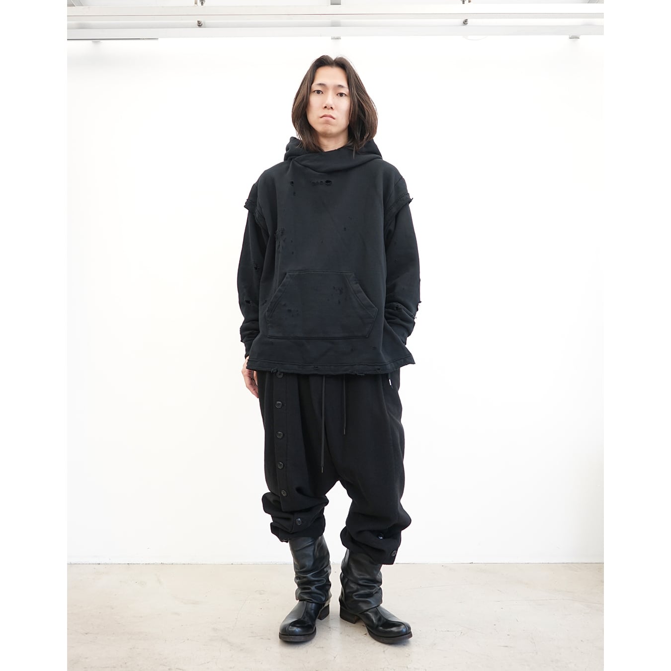 D.HYGEN] (ディーハイゲン) ST101-0525A Untwisted Yarn Fleece