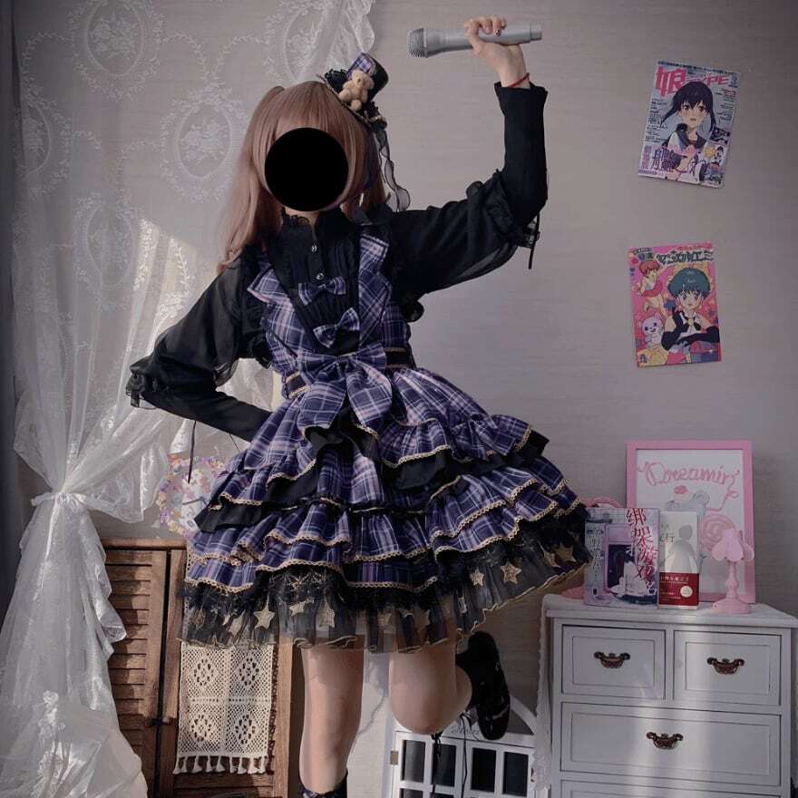 ゴスロリ通販 With U ファッション アイドル衣装 ジャンパースカート
