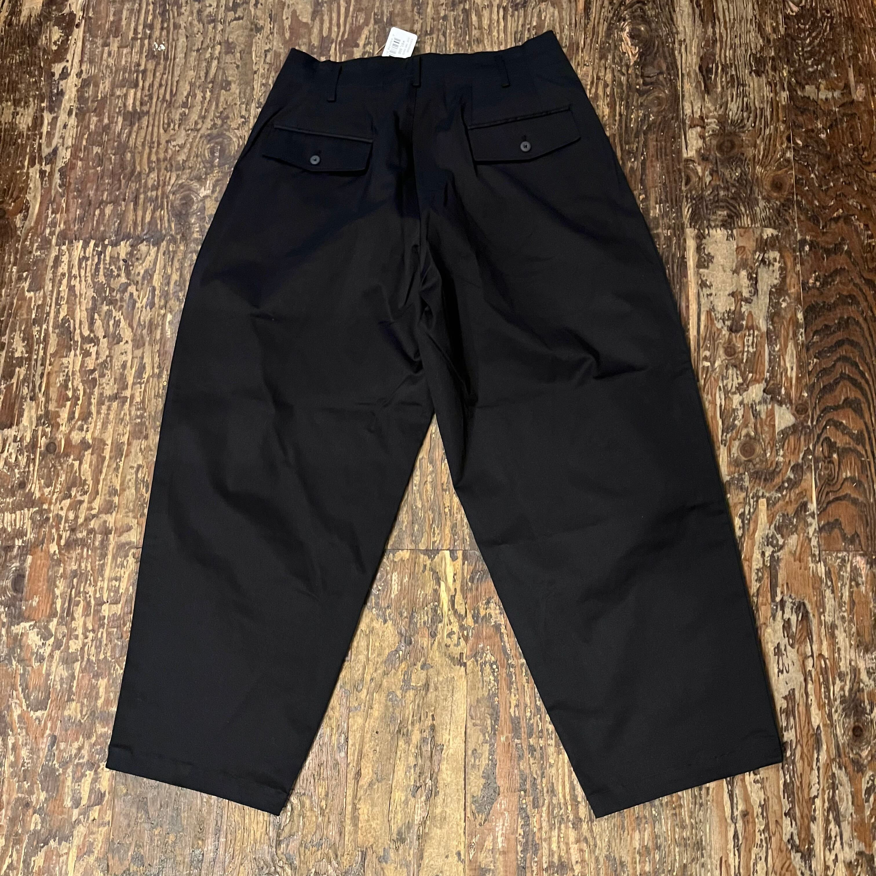 ヨウジヤマモト プールオム 23aw 綿別珍腰巻ドレープパンツ YOHJI