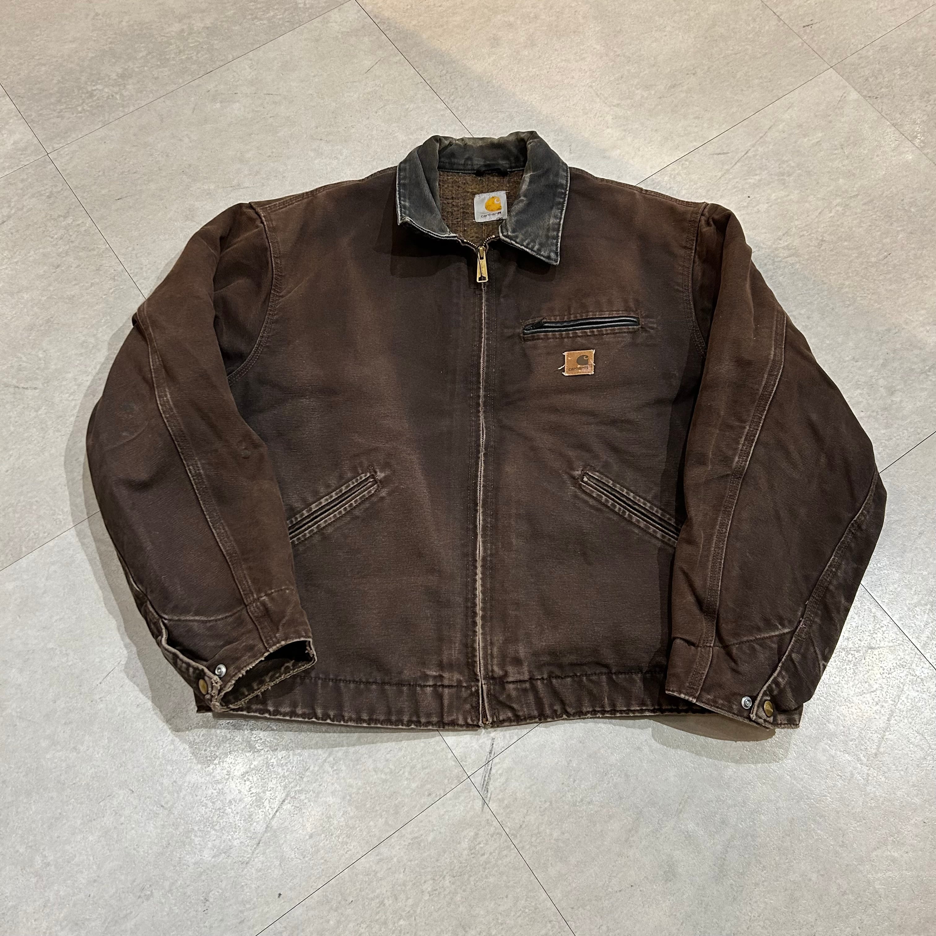 size: XL程度 【 CARHARTT 】カーハート デトロイトジャケット ダック