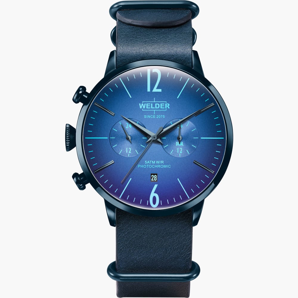 【WELDER ウェルダー】WWRC504／MOODY DUAL TIME 45mm ムーディー デュアルタイム／国内正規品 腕時計