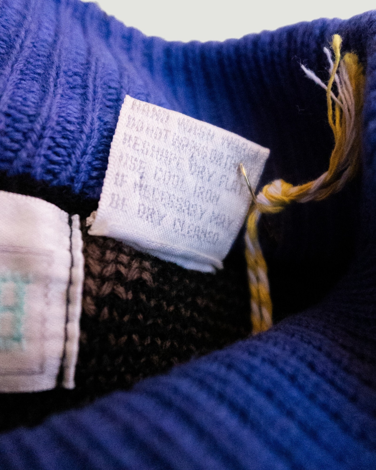 【古着】鹿が飛び跳ねるセーター - 8