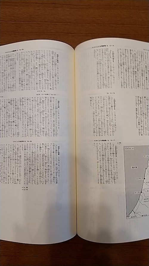 一目で見る四福音書　新共同訳聖書による本文と地図つき・四福音書を対観するその使い方について　セットの商品画像3