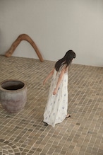 DU250522 Flower Embroidery One Piece 【Tsizeあり】