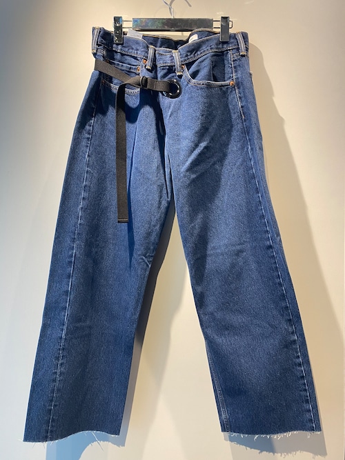 nvetokki   remake wrap denim