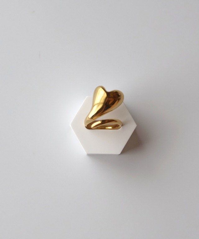 メルティハートリング（316L サージカルステンレス 金属アレルギー対応）