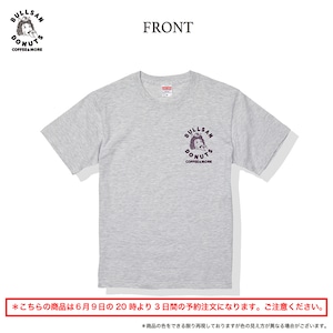 ブルサンドーナッツ ショップ Tシャツ　アッシュ