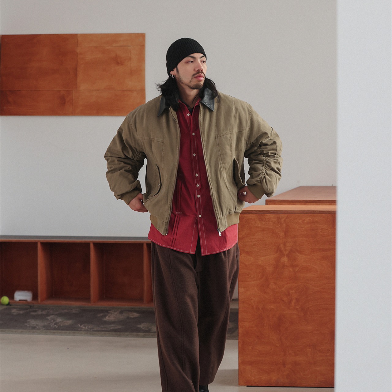 オーバーダイ ヴィンテージ ボンバージャケット K5488 - 14