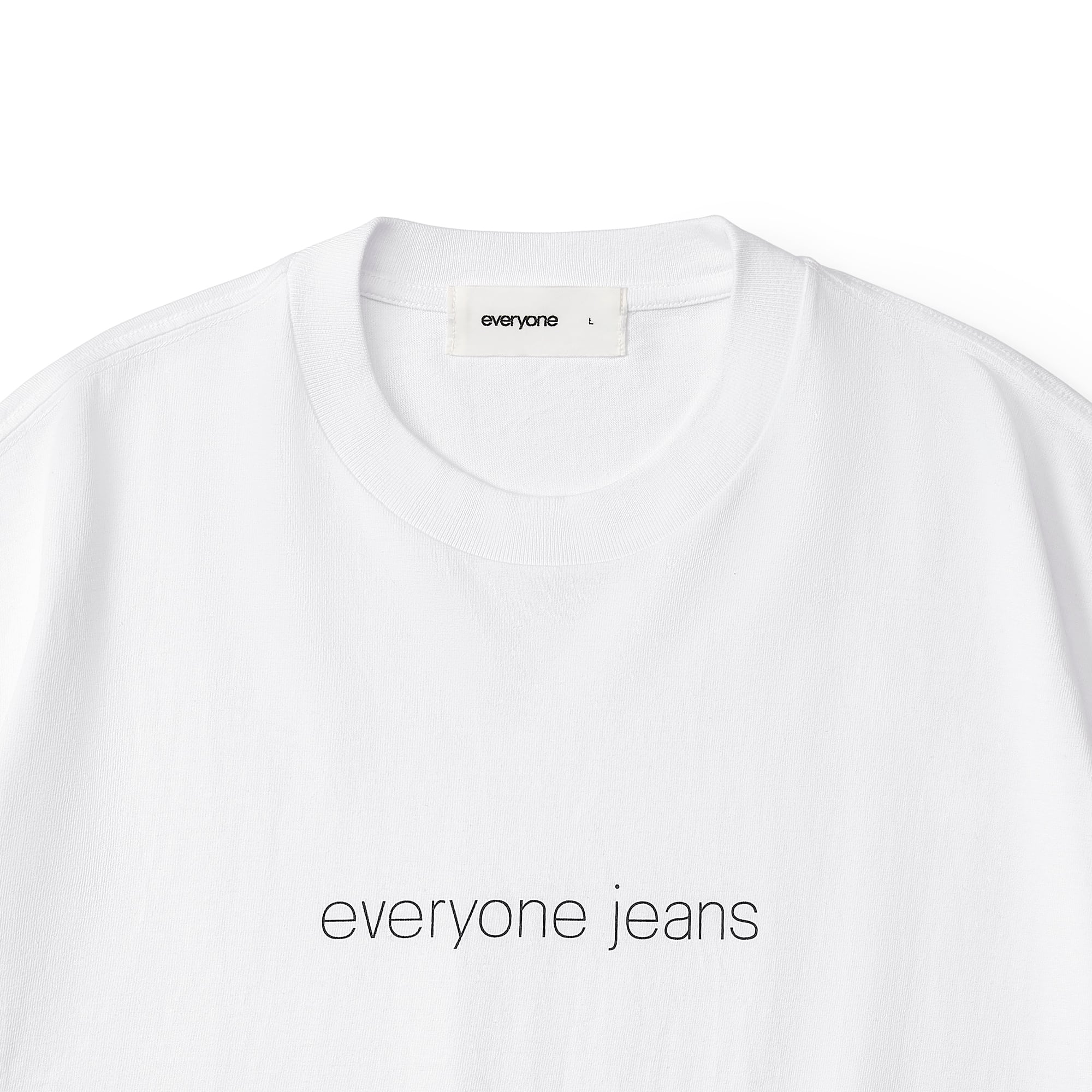 トップス everyone jeans tee shirt everyone jeans tee shirt (WHITE) | everyone