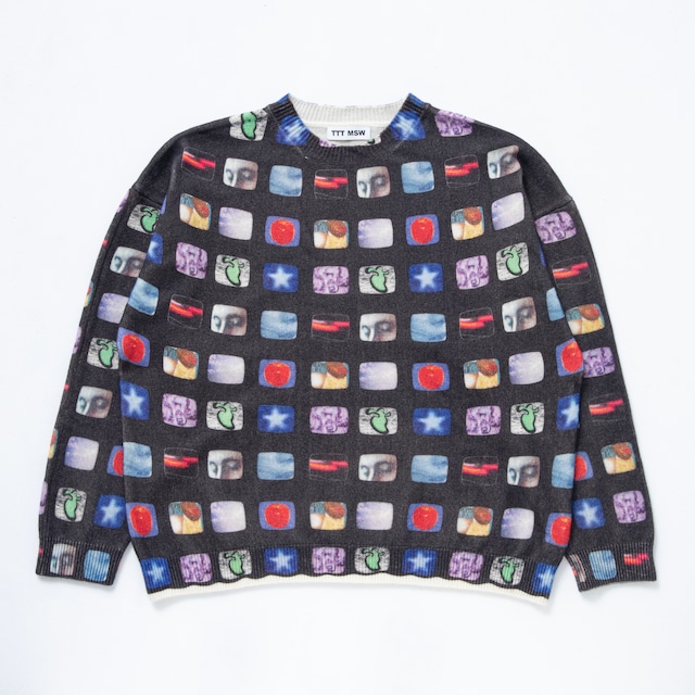 Television pull over knit