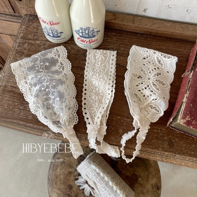 《即納》《hibyebebe》Blanche Hairband 3 Types 