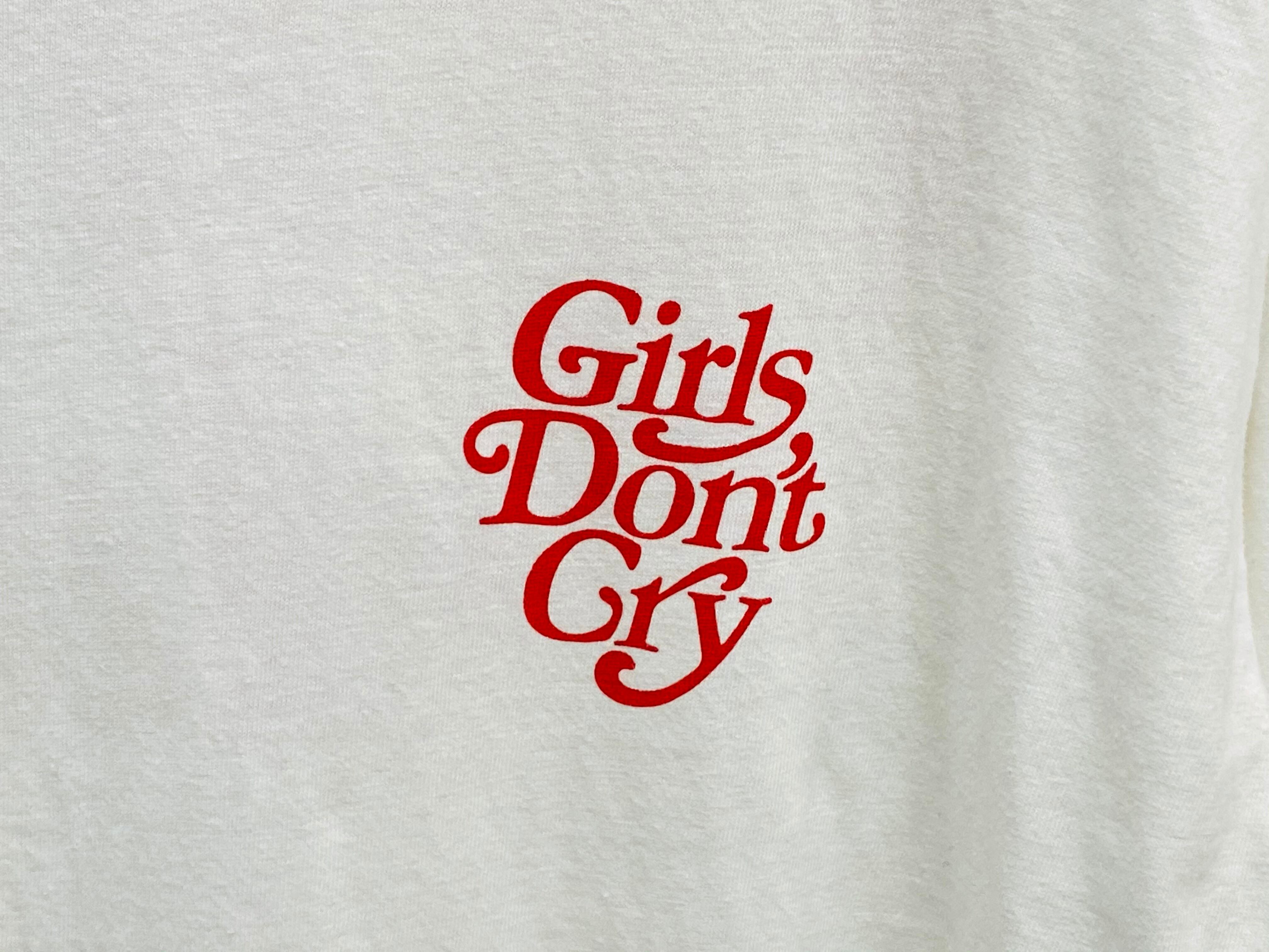 HUMAN MADE × Girls Don’t Cry white tee L