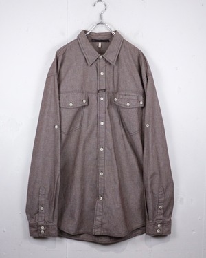 【Caka act2】“MARITHÉ + FRANÇOIS GIRBAUD” Vintage Loose Cotton Shirt