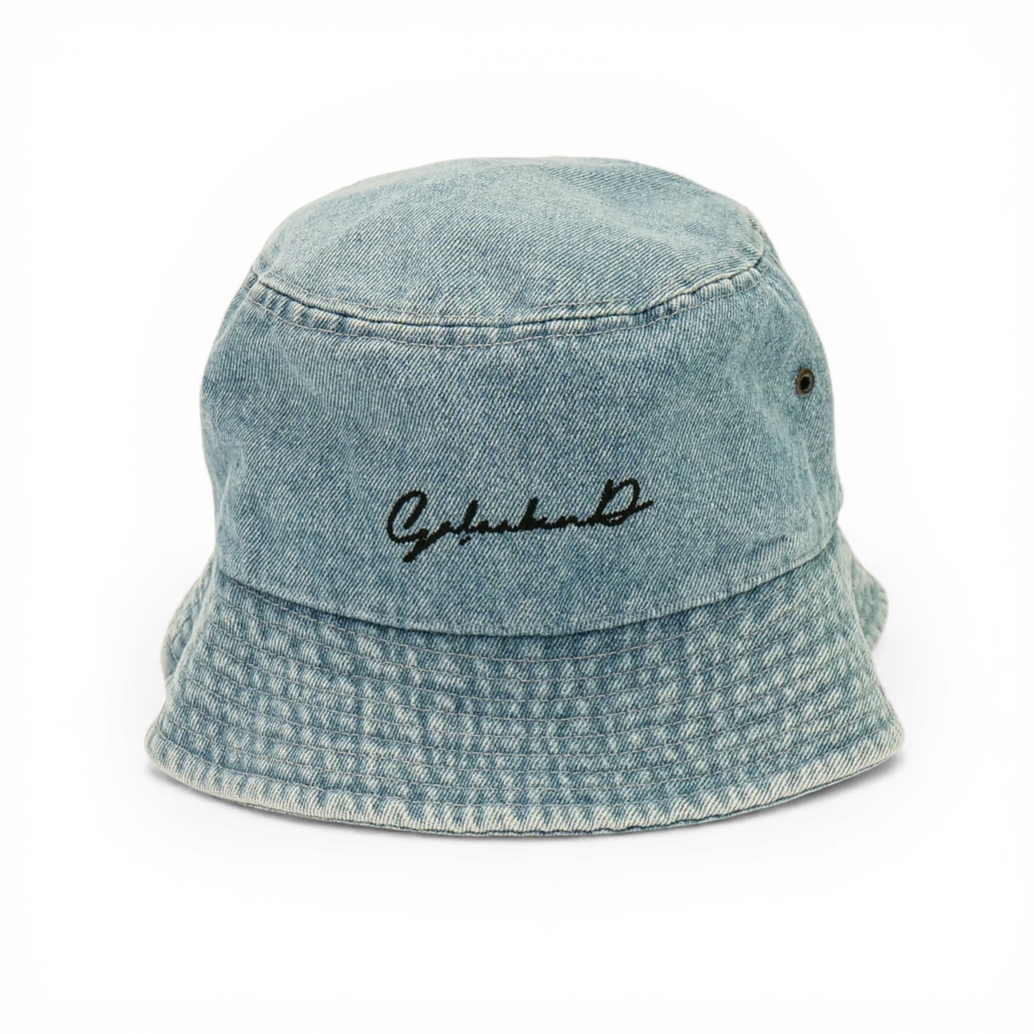 GALAABEND ガラアーベント デニム バケットハット 刺繍 フリーサイズ