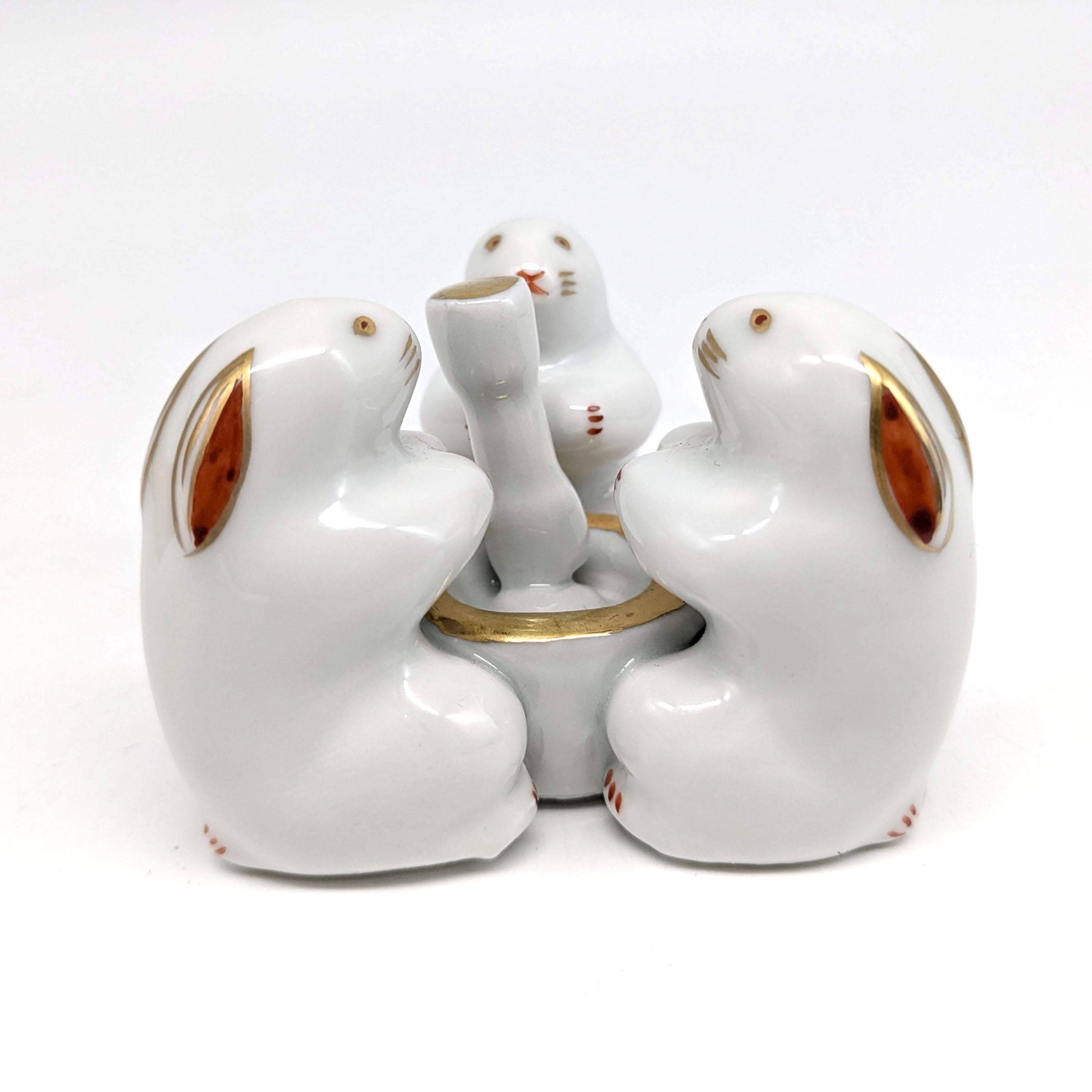 購入 高野昭阿弥・蓋置・色絵・三ツ兎・茶道具・No.240820-23・梱包