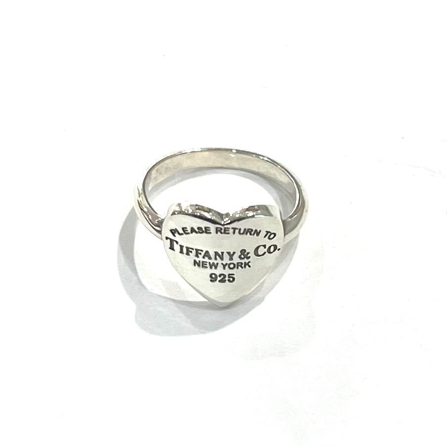 Tiffany & Co. シルバーリング 925 内側刻印あり TIFFANY&Co.（ティファニー） TIFFANY & Co. MAKERS RING 限定刻印