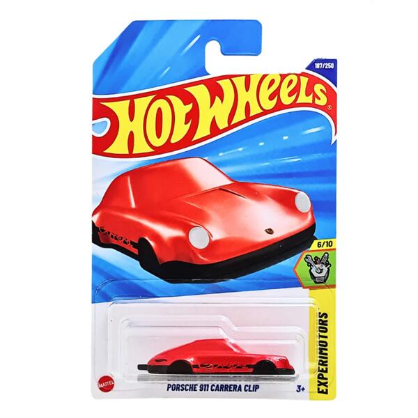 USカード！【PORSCHE 911 CARRERA CLIP】 RED ポルシェ キーホルダー