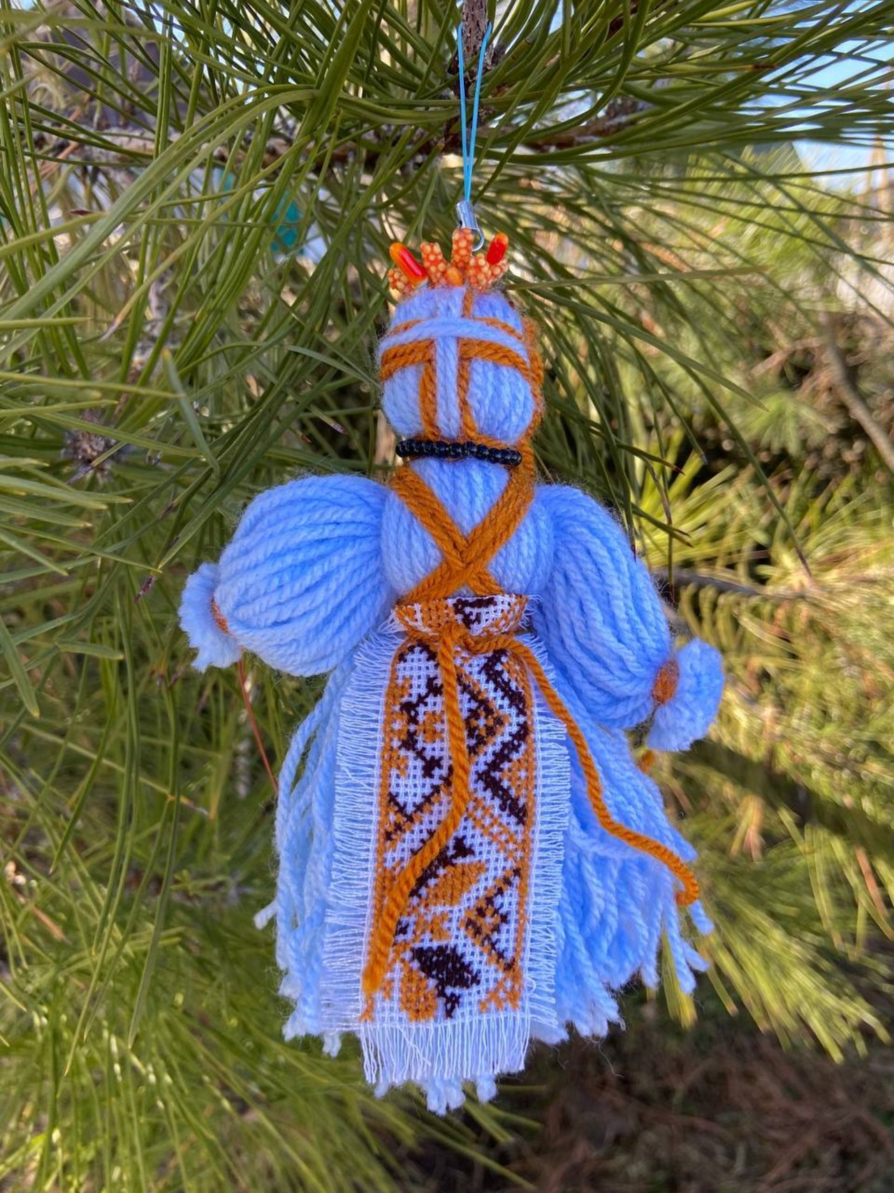 UA.Designer手作りモタンカ（ウクライナの御守り） - 4