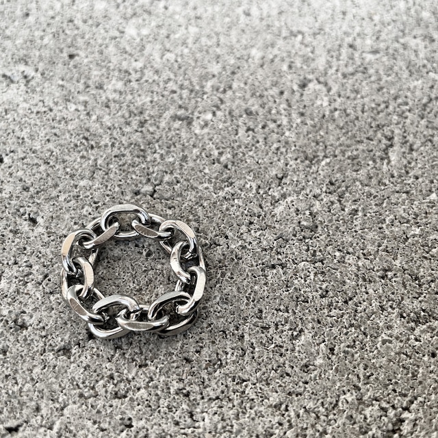 304 stainless diamond-cut chain ring