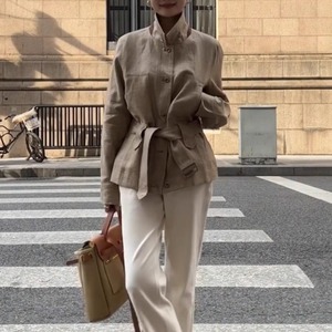 stand collar jacket　103105