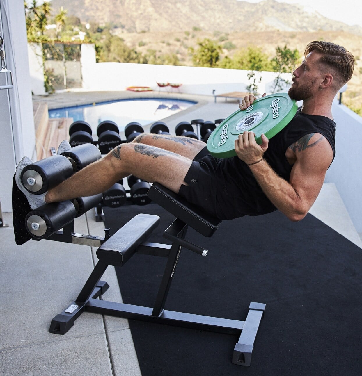 トレーニング機器　グルートハムディベロッパー　ユーズド　前半分 IPL-20147__ATX-GHD-