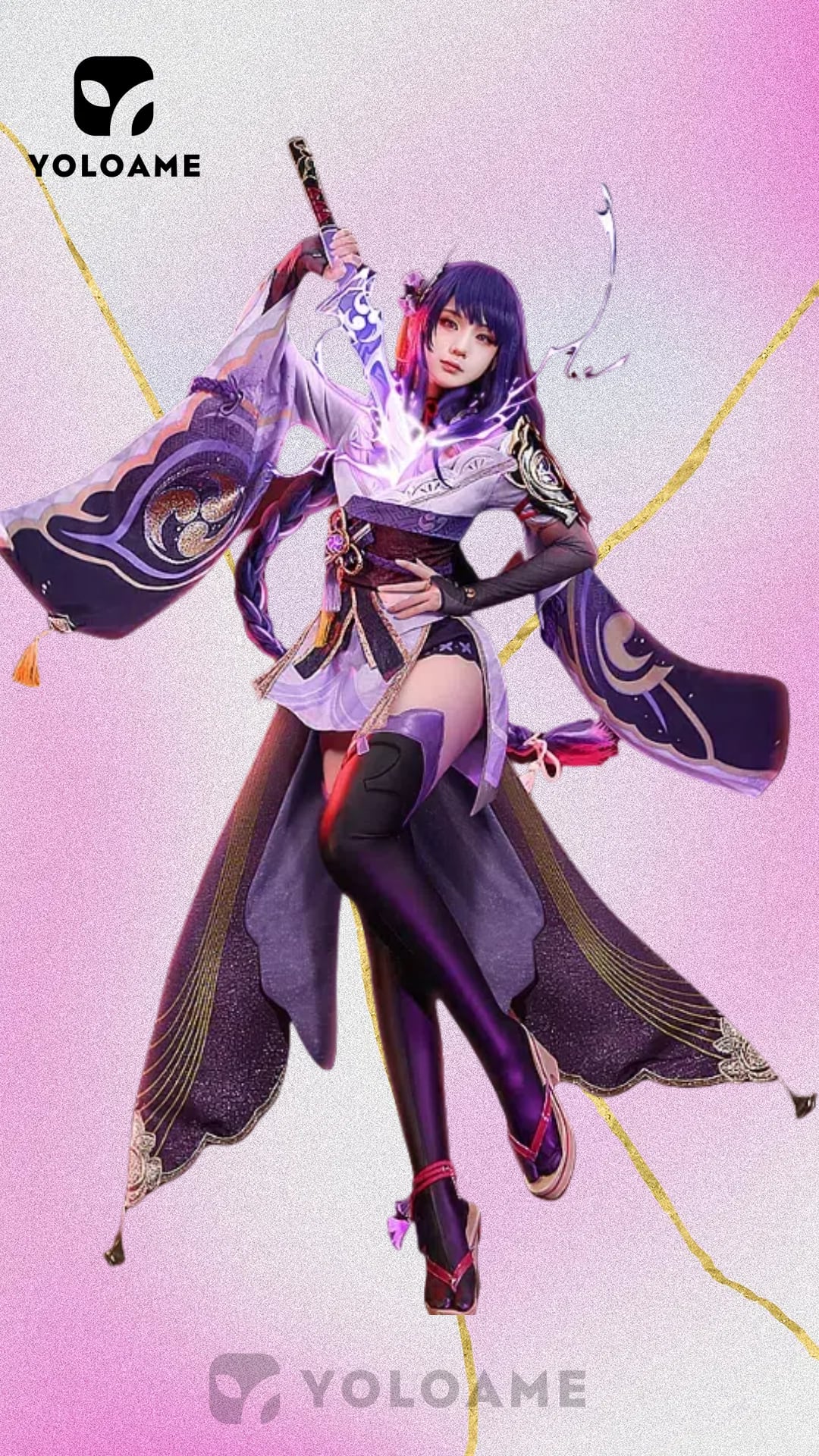 原神 雷電将軍 コスプレ衣装【三分妄想 1/3Delusion正規品】Genshin