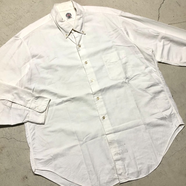 ⊕1960s ARROW B/D COTTON SHIRT WHITE