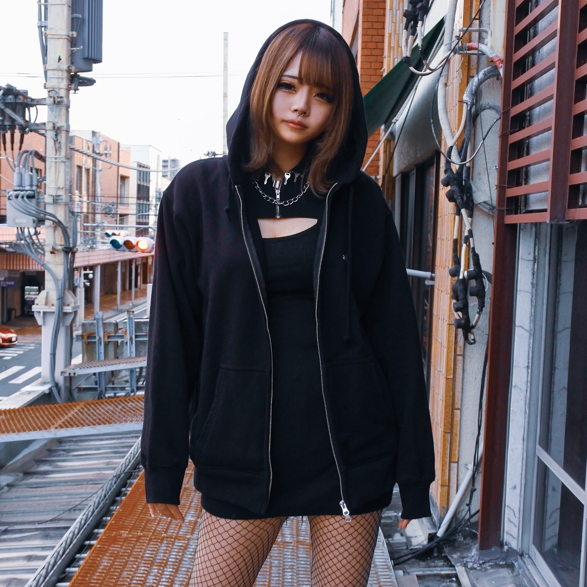 Monna Lisa / Hoodie / ジップパーカー | addicted.
