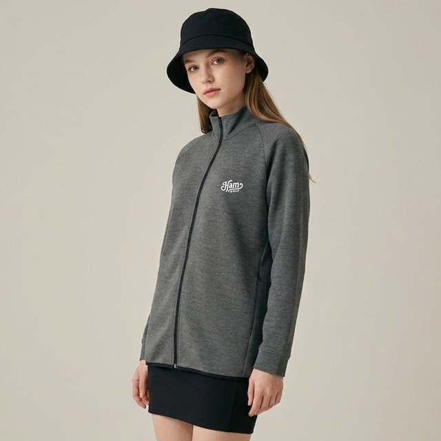 BIRDIE RAGLAN BLOUSON/GY