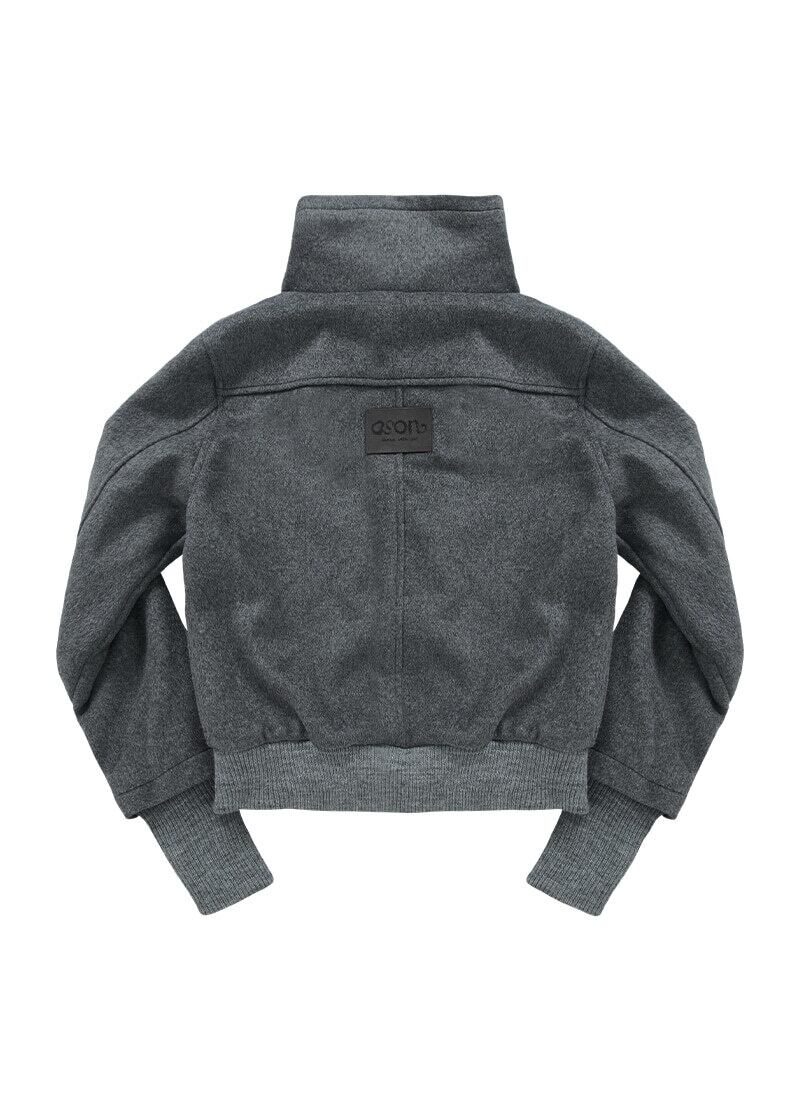 ジャケット・アウター ason DUMBO WOOL JACKET as”on] DUMBO WOOL JACKET / GRAY 正規品 韓国ブランド 韓国通販 韓国