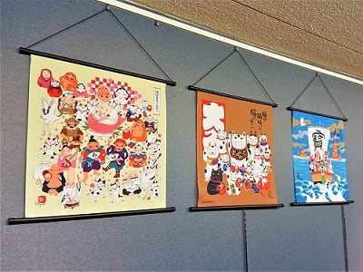 お正月】ポリエステル 岡本肇 招き猫 48㎝ | 和雑貨の店「京ぜんび」