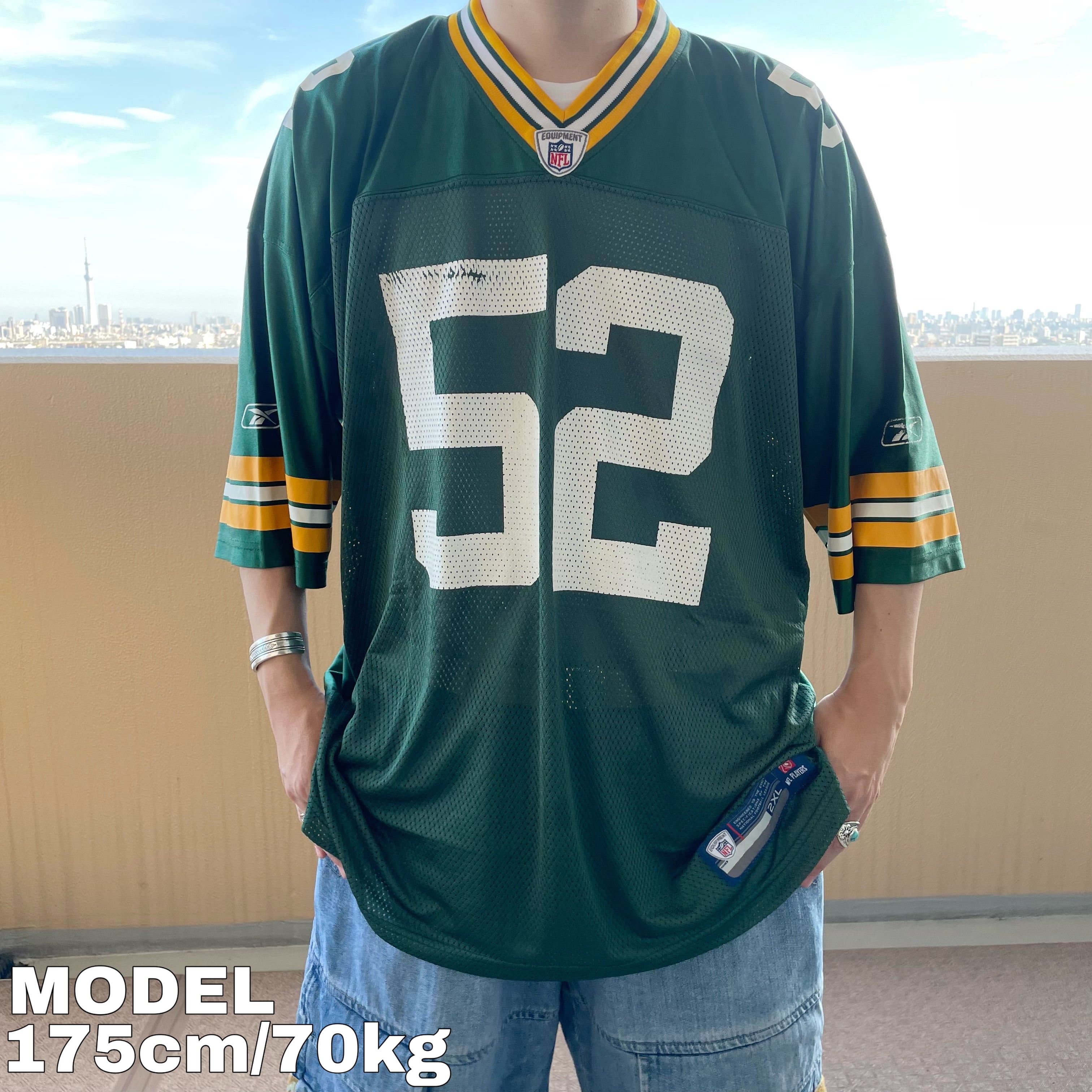 リーボック NFL ノースリーブ プリントTシャツ ヘルメット 00s XL 紺