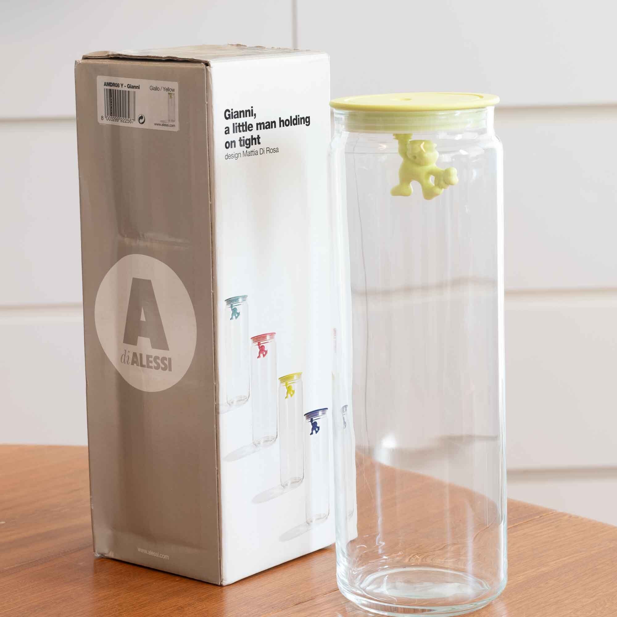 アレッシィ ALESSI アレッシィ ALESSI キャニスター XLサイズジャー GIANNNI ジャンニ 新品未使用