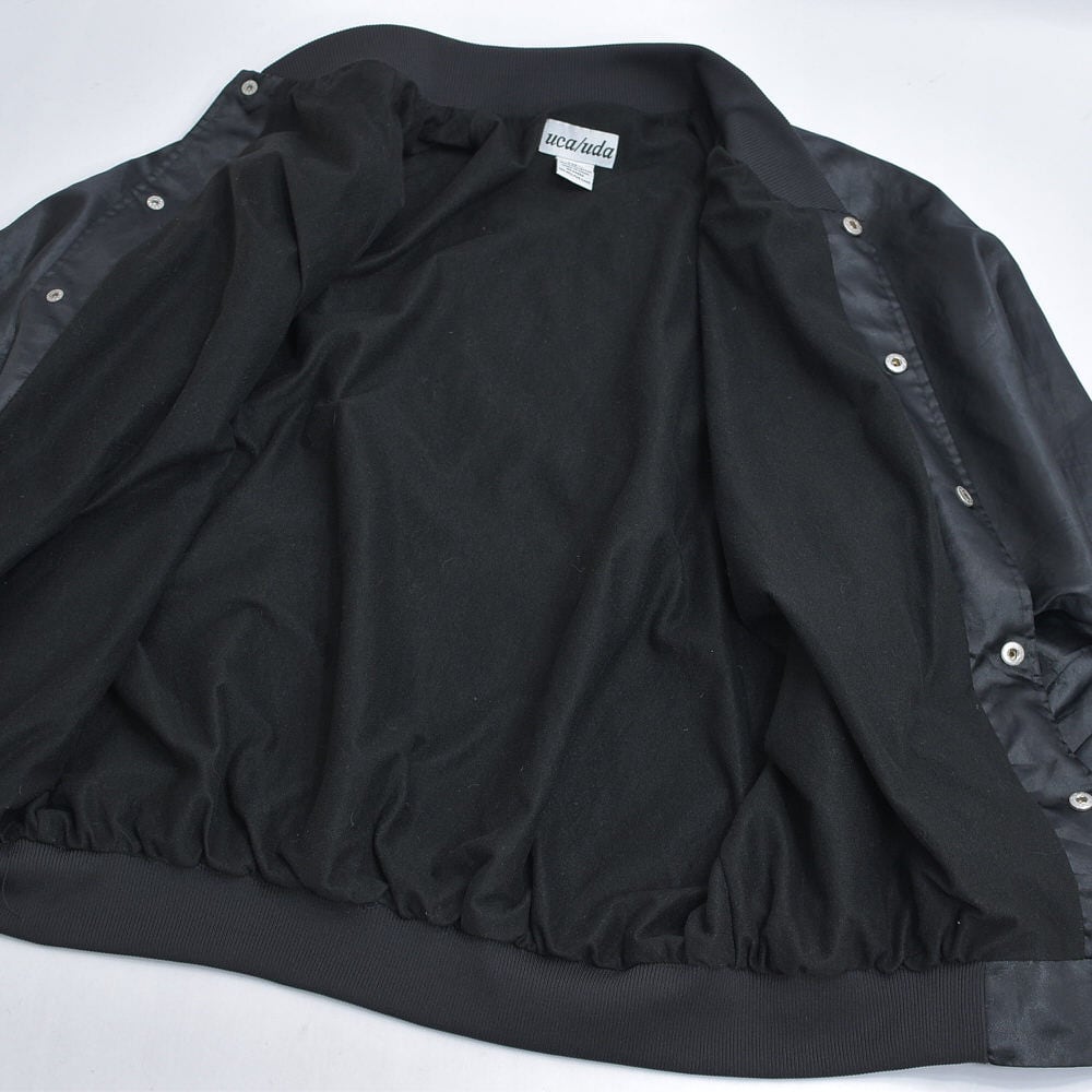 00s uca/uda 刺繍デザイン ナイロンサテン オフィシャル バーシティー