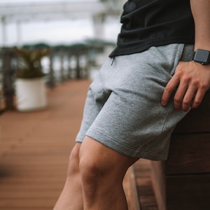 "FLEX" Wide Shorts (Gray)