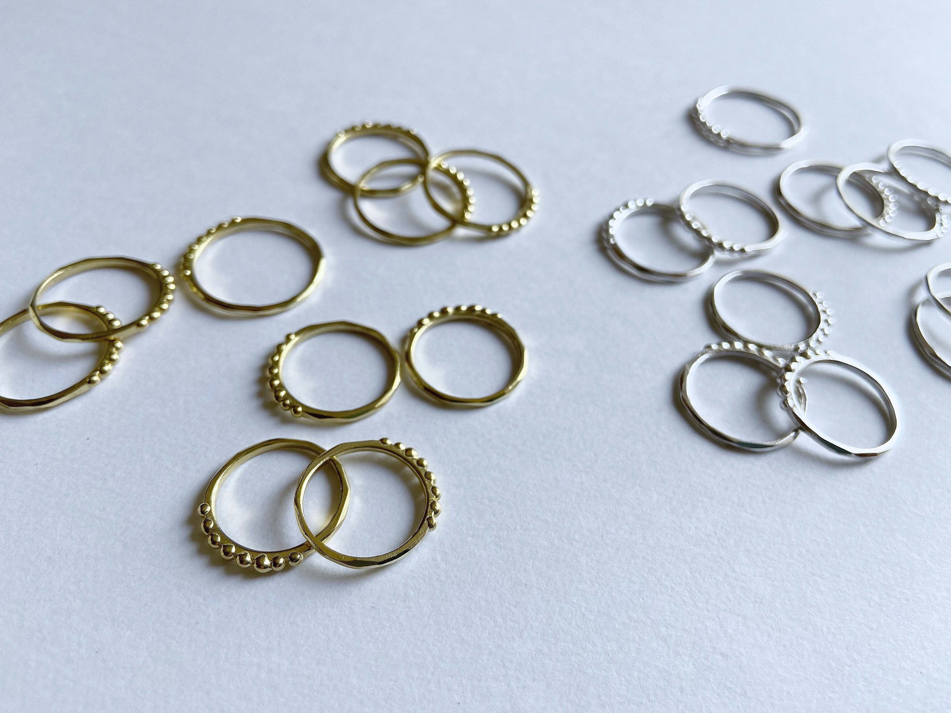 tubu tubu リング 真鍮 size 3-15