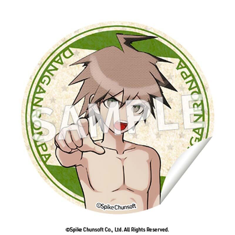 ダンガンロンパ 貼ってはがせる円形デコステッカー vol.1 ボックス（8