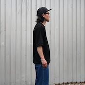 INTERIM / EXTRA FINE MERINO WOOL JERSEY HENRY OVER S/S TEE