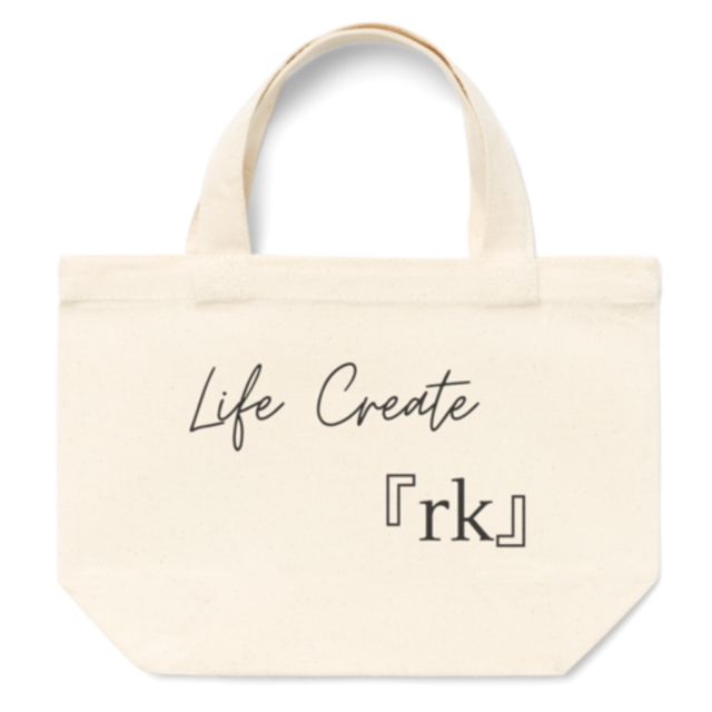 Life Create『rk』　トートバック(小)