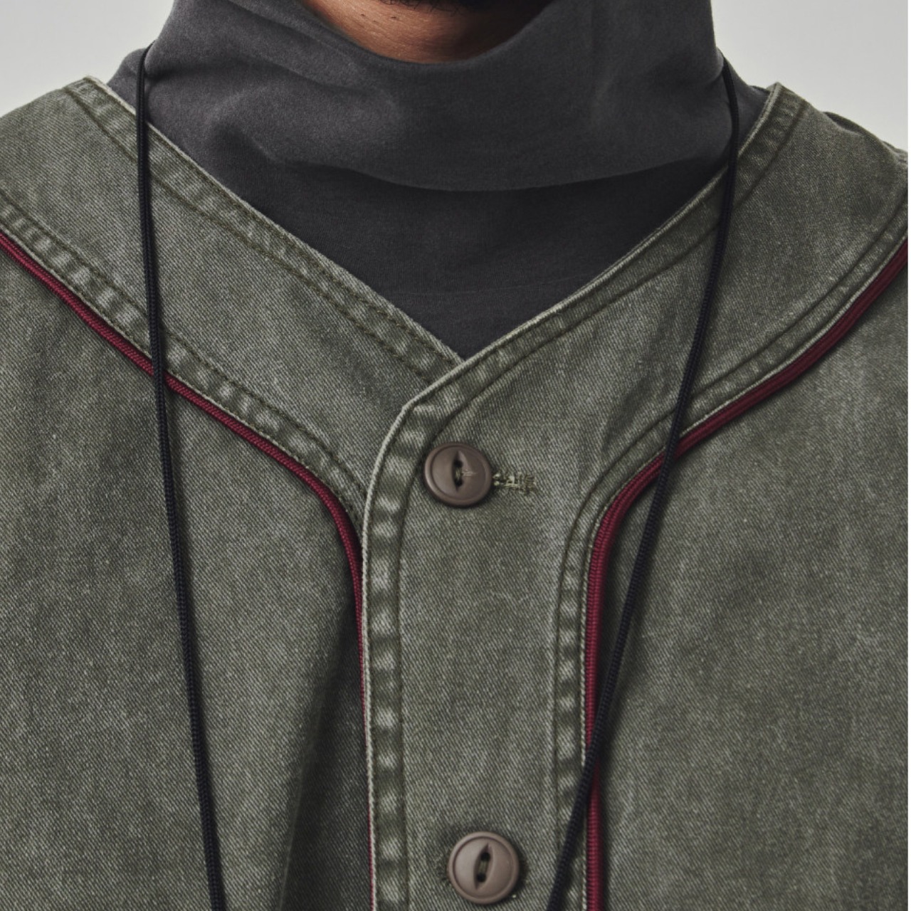 ビンテージカラーバインディングシャツ A2084 - 11